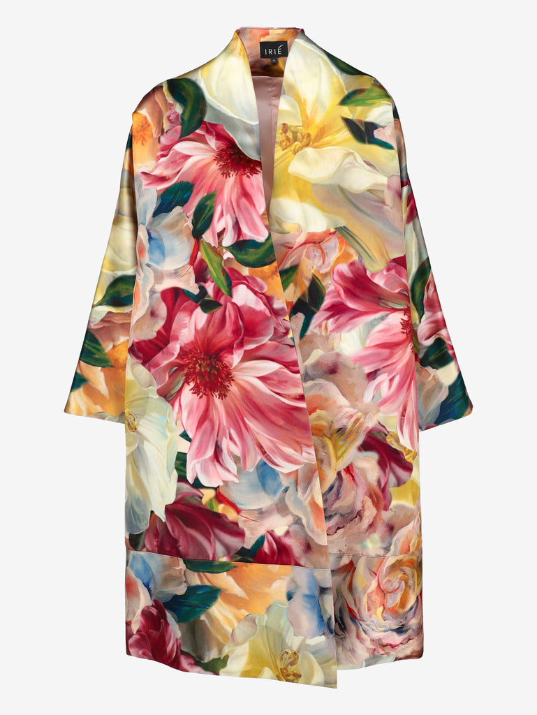 Vintage Floral Kimono-Inspired Coat CVM26.6.142  Iriè 