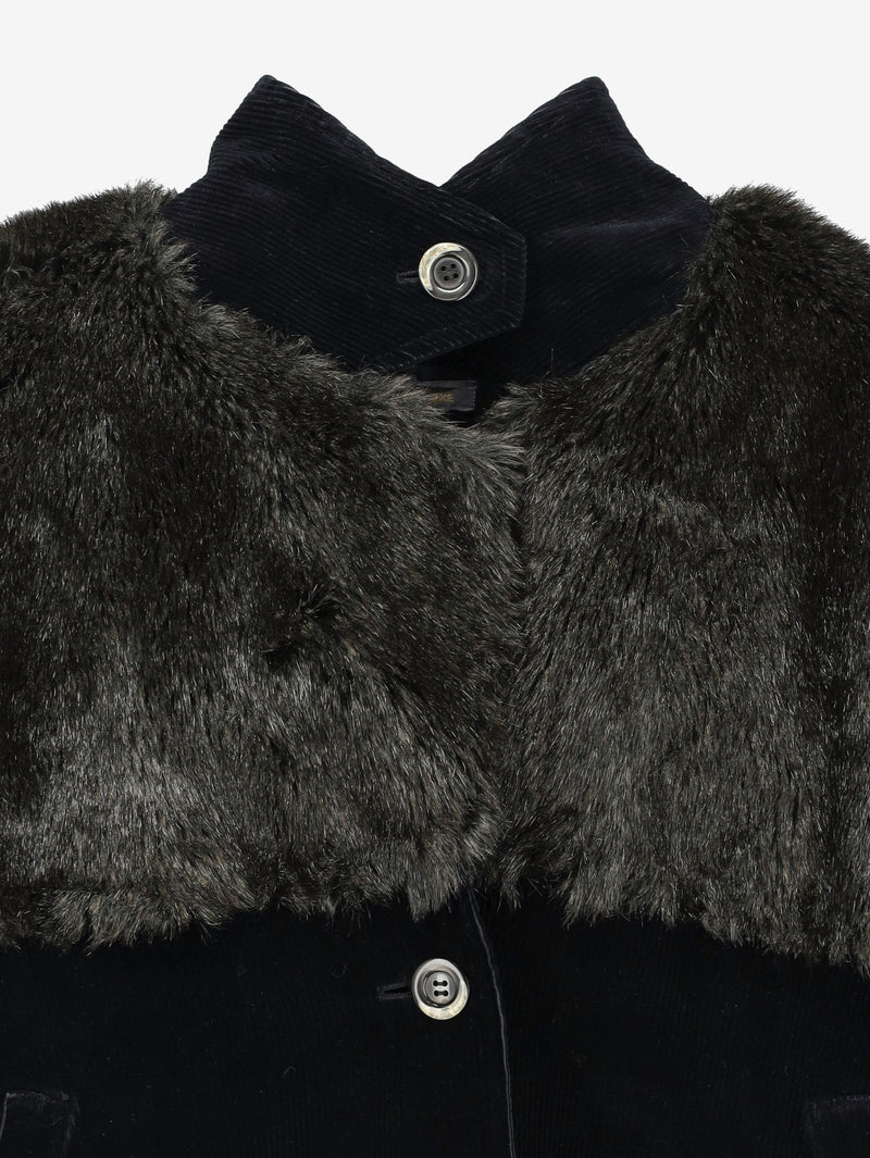 Issey Miyake Bi-Material Coat - Archive Collection AR121  Issey Miyake 