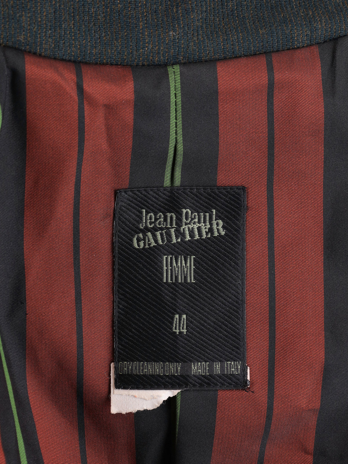 Jean Paul Gaultier Tailored Trouser Suit MR110925.2  Jean Paul Gaultier 