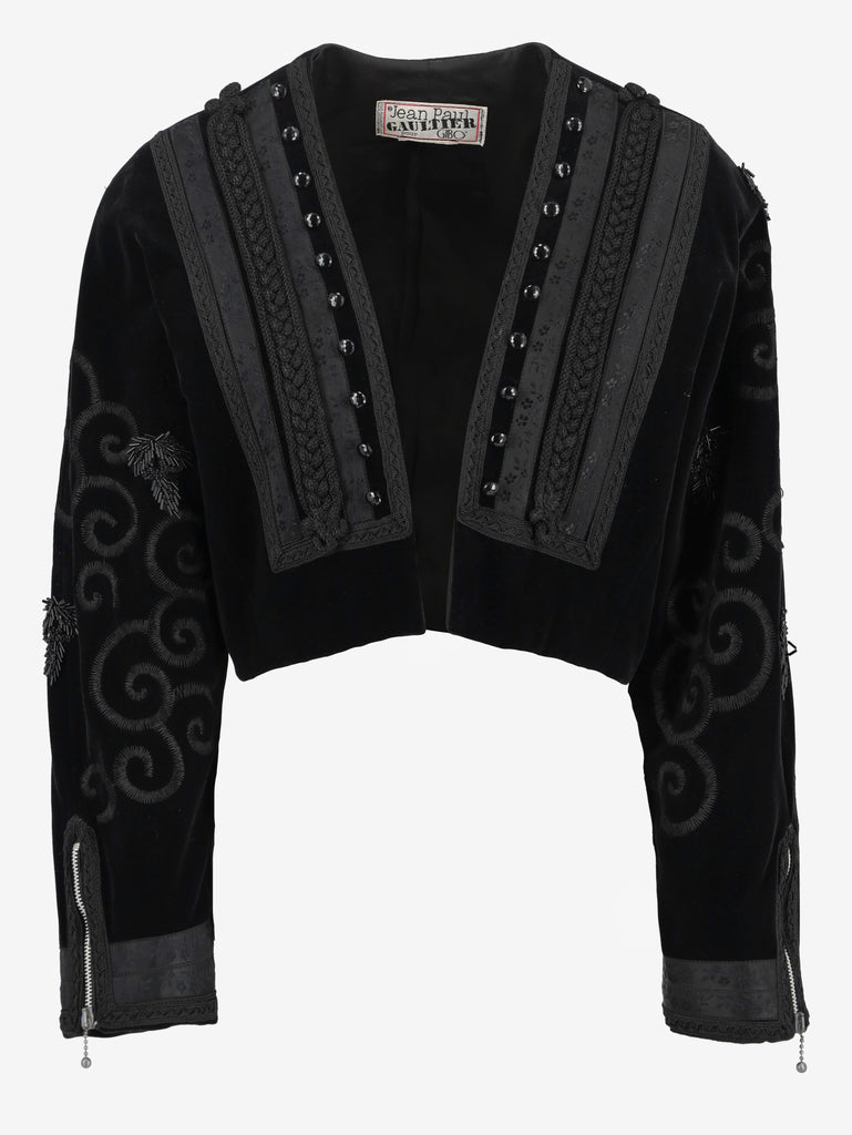Jean Paul Gaultier Velvet Bolero 1985 CVB25.53.12  Jean Paul Gaultier 