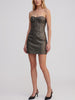 Just Cavalli Metallic Corset Mini Dress MR220426.2  Just Cavalli 
