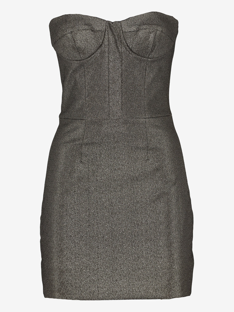 Just Cavalli Metallic Corset Mini Dress MR220426.2  Just Cavalli 
