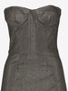 Just Cavalli Metallic Corset Mini Dress MR220426.2  Just Cavalli 