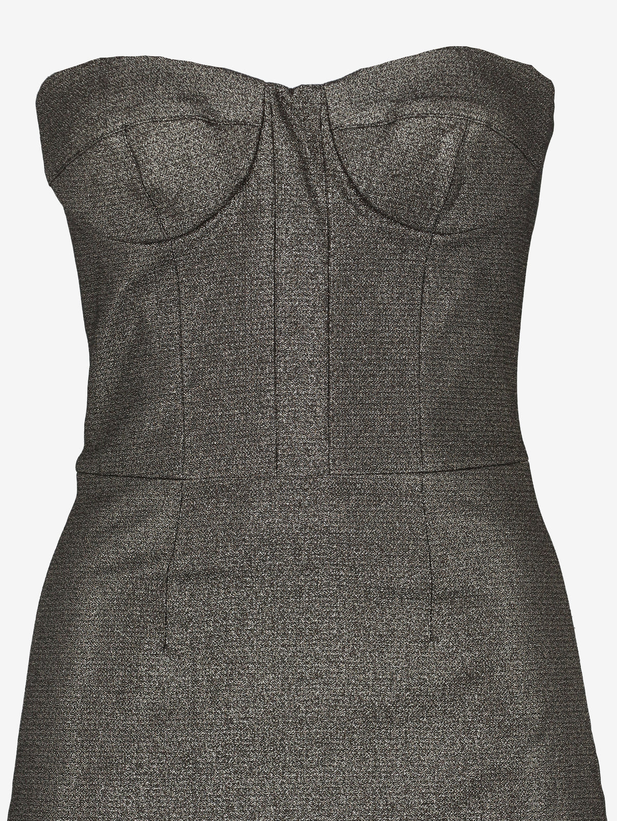 Just Cavalli Metallic Corset Mini Dress MR220426.2  Just Cavalli 