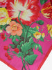 Kenzo Floral and Berry Print Silk Scarf W27526.62  Kenzo 