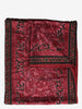 Kenzo Burgundy Velvet Floral Shawl Scarf W27526.71  Kenzo 