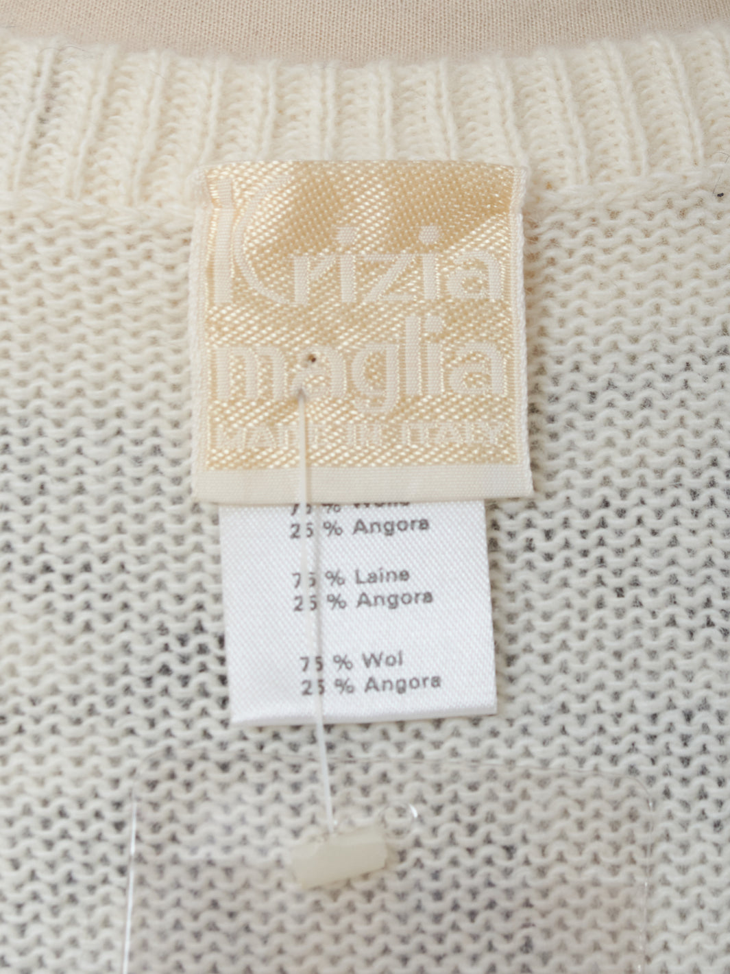 Krizia Wool Tiger Embroidery Dress CVM21.90.31G  Krizia 