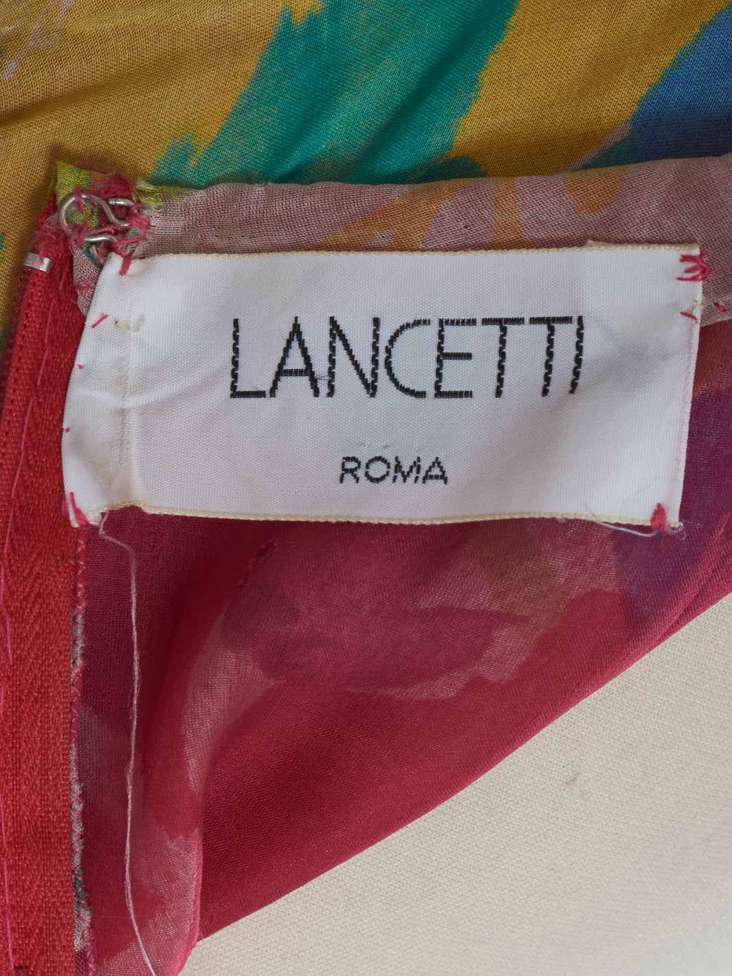 Lancetti Multicolor Organza Dress BR12523.14  Lancetti 