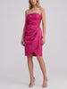 Lanvin Fuchsia Draped Mini Party Dress W2926.14  Lanvin 