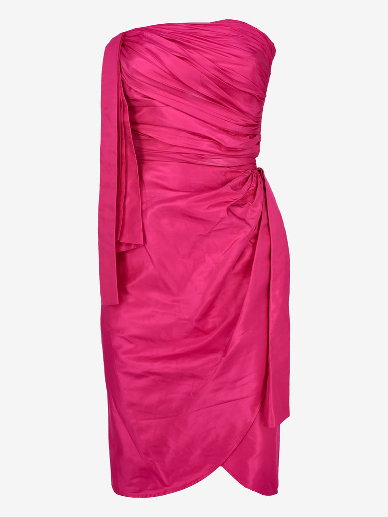 Lanvin Fuchsia Draped Mini Party Dress W2926.14  Lanvin 