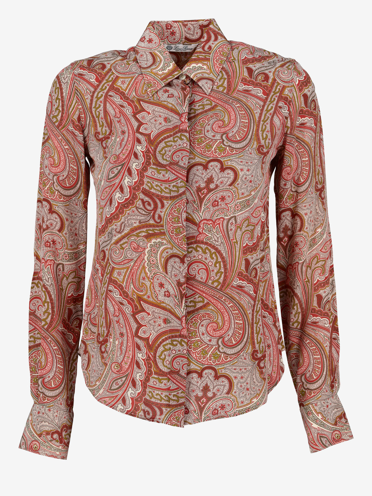 Loro Piana Silk Shirt with Paisley Motif W7426.5  Loro Piana 
