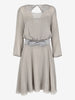 Louis Féraud Layered Midi Dress with Bow Belt W191026.34  Louis Feraud 