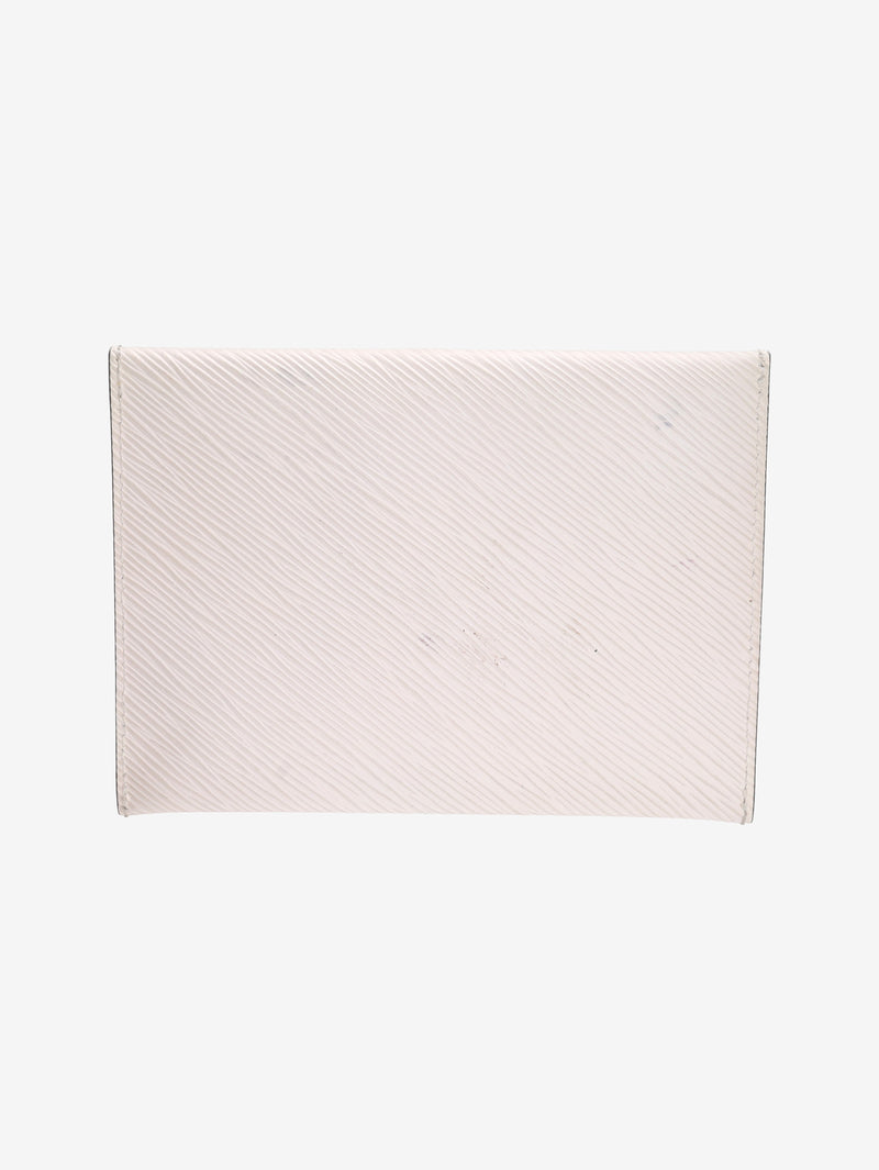 Louis Vuitton Invitation Envelope Pochette in Ivory Epi Leather W191026.40  Louis Vuitton 