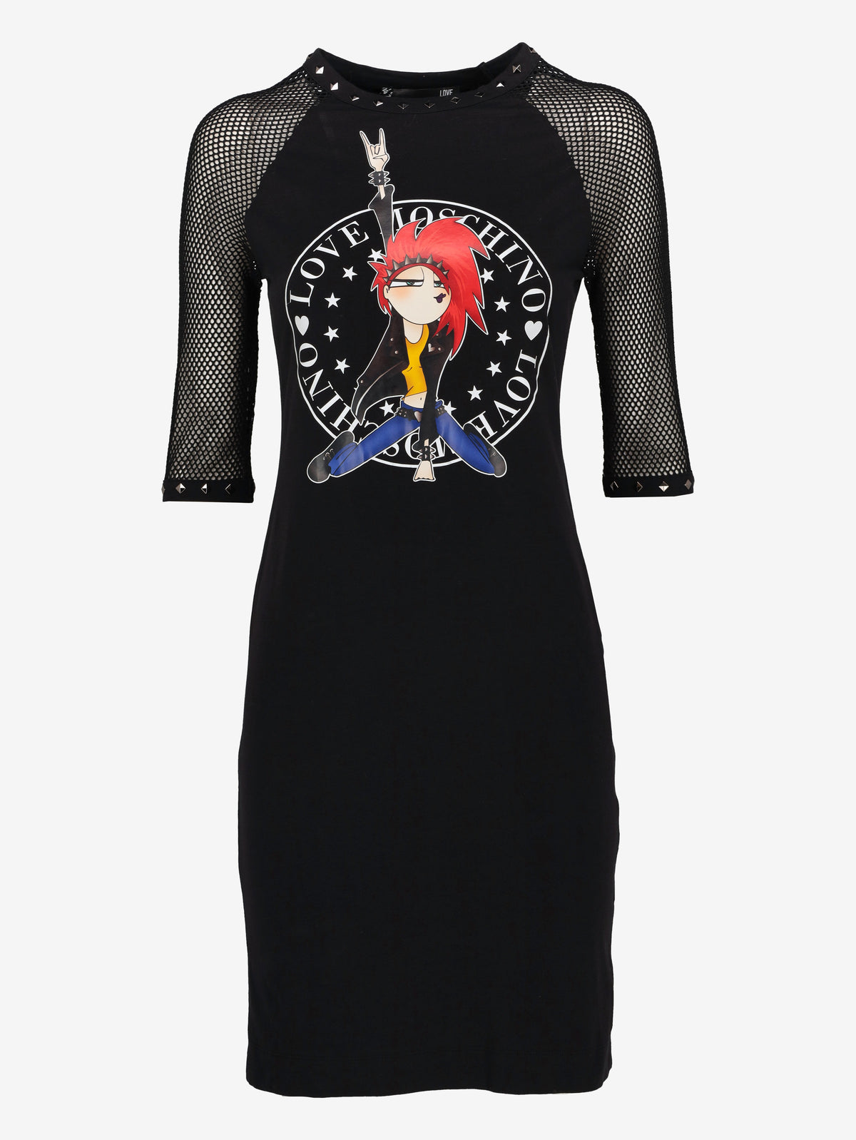 Love Moschino Graphic T-Shirt Dress CVB21.62.6  Love Moschino 