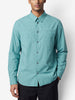 Marc by Marc Jacobs Turquoise Striped Shirt W051026.2  Marc by Marc Jacobs 
