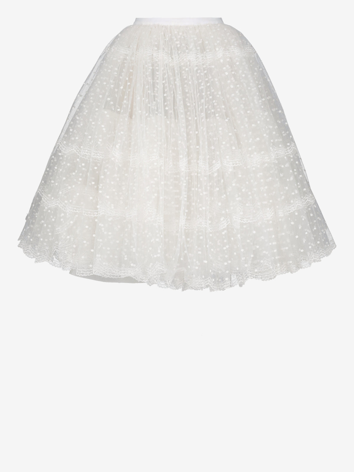 Vintage White Tulle Petticoat Skirt W5102026.6  Marco gabrielli 