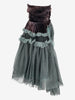 Maison Margiela x Pendleton Ruffled Tulle Midi Dress CVM26.1.13  Margiela 