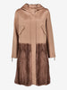 Max Mara Hooded Coat with Mink Fur Inserts CVM26.22.8  Max Mara 