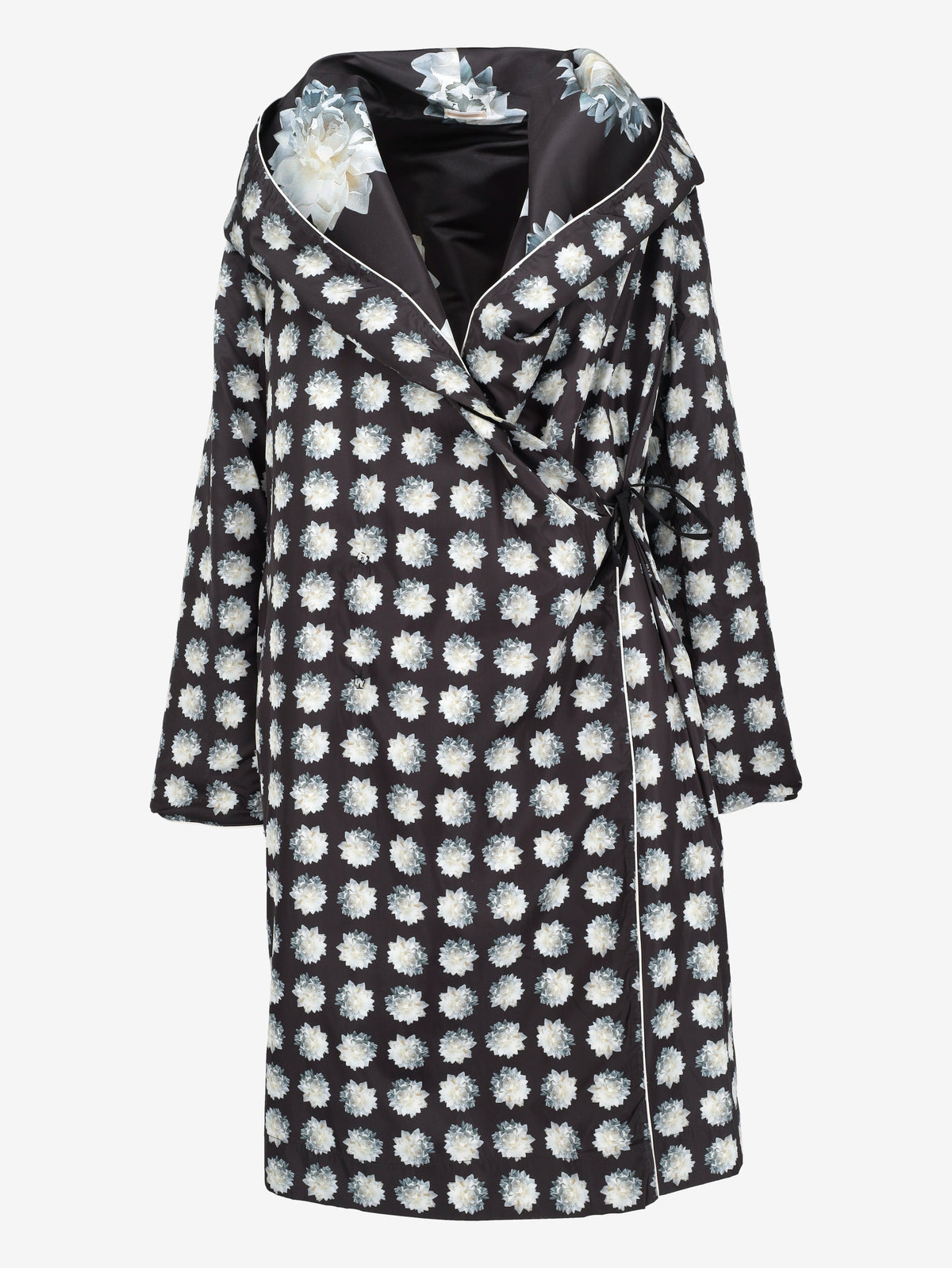 Max Mara Reversible Floral Belted Coat CVM26.6.146  Max Mara 
