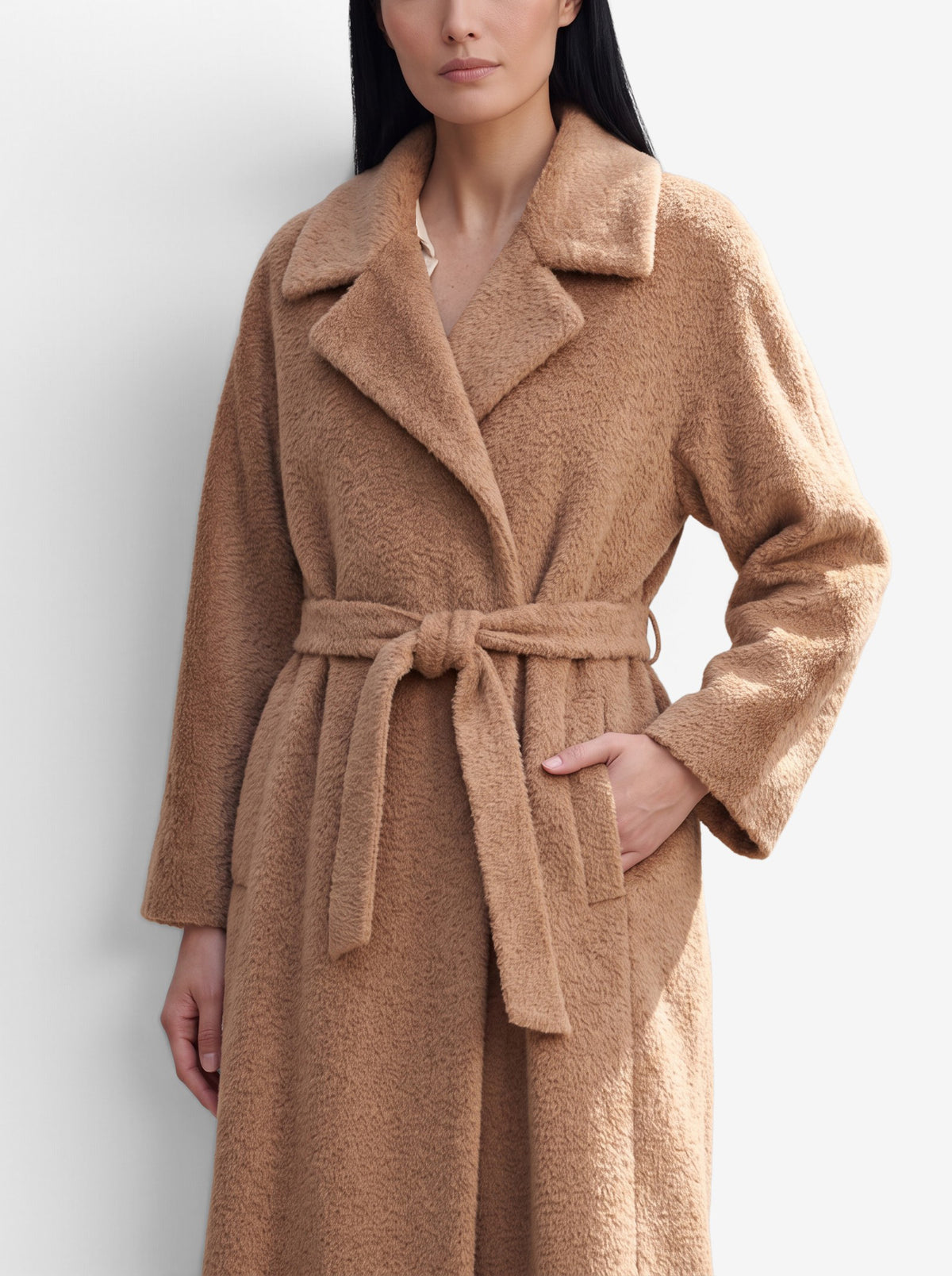 Max Mara Teddy Wool & Alpaca Coat W28926.3  Max Mara 