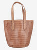 Max Mara Crocodile-Effect Leather Bucket Bag W7926.9  Max Mara 