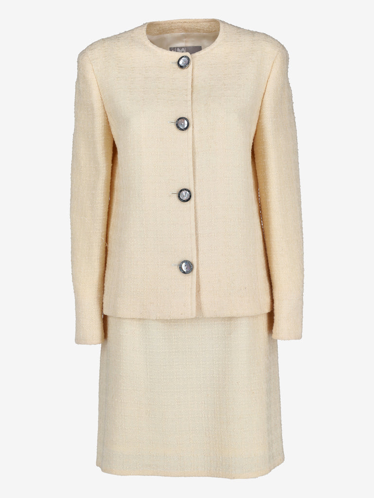 Mila Schön Textured Wool Skirt Suit BR4025.1  Mila Schon 