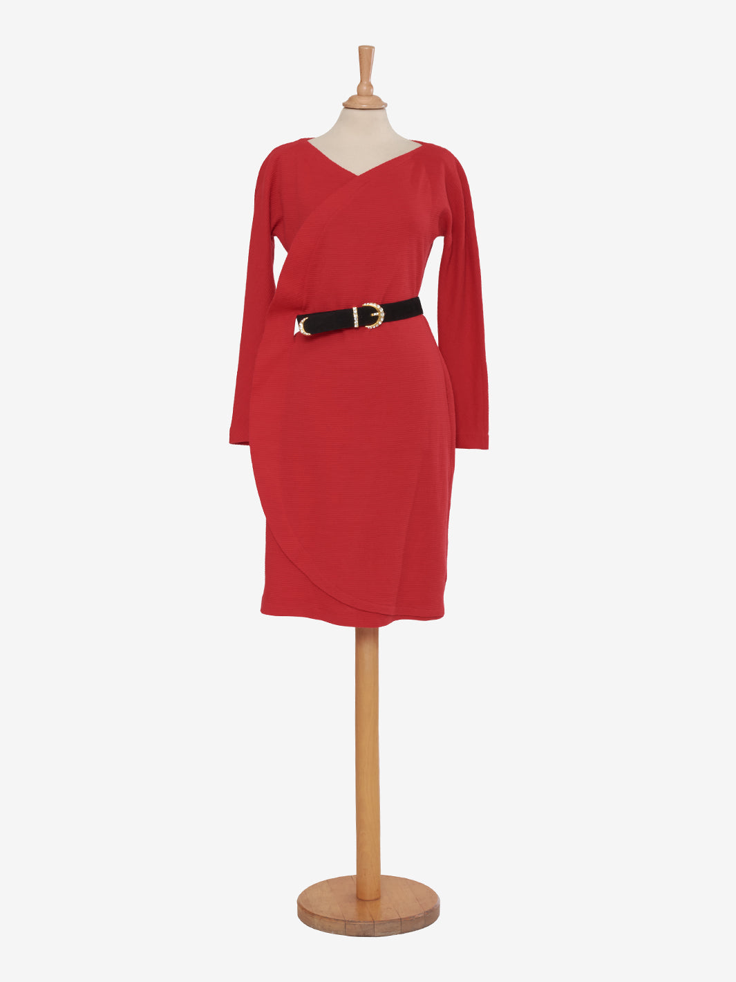 Vintage sheath dress with jewel belt - '80s AR009  Mimmina 