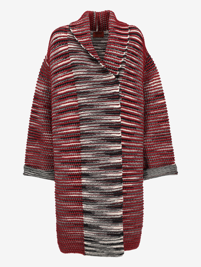 Missoni Striped Knitted Long Cardigan CVM26.22.13  Missoni 