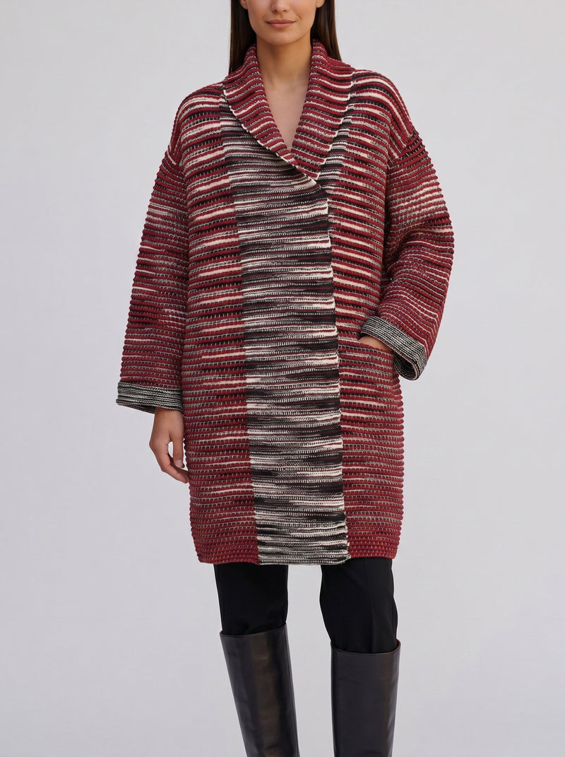 Missoni Striped Knitted Long Cardigan CVM26.22.13  Missoni 