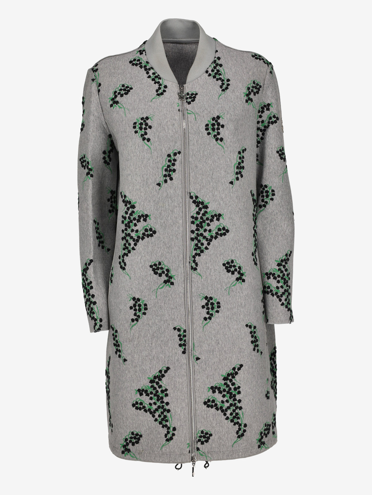 Moncler Floral Cotton Long Coat CVM26.22.24  Moncler 