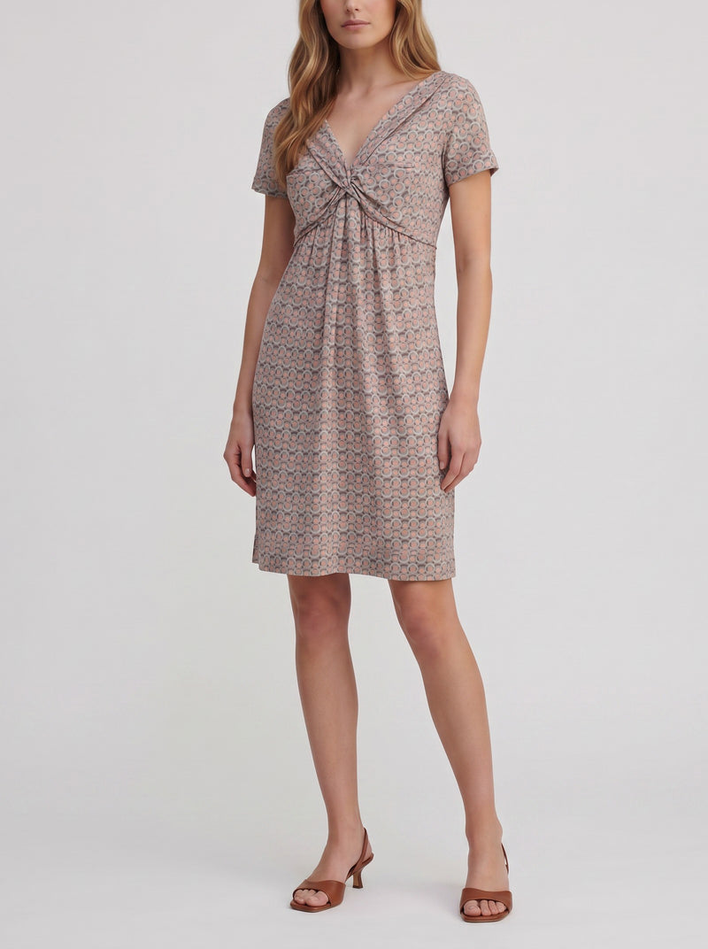 Moschino Geometric Print Midi Dress MR290325.26  Moschino 