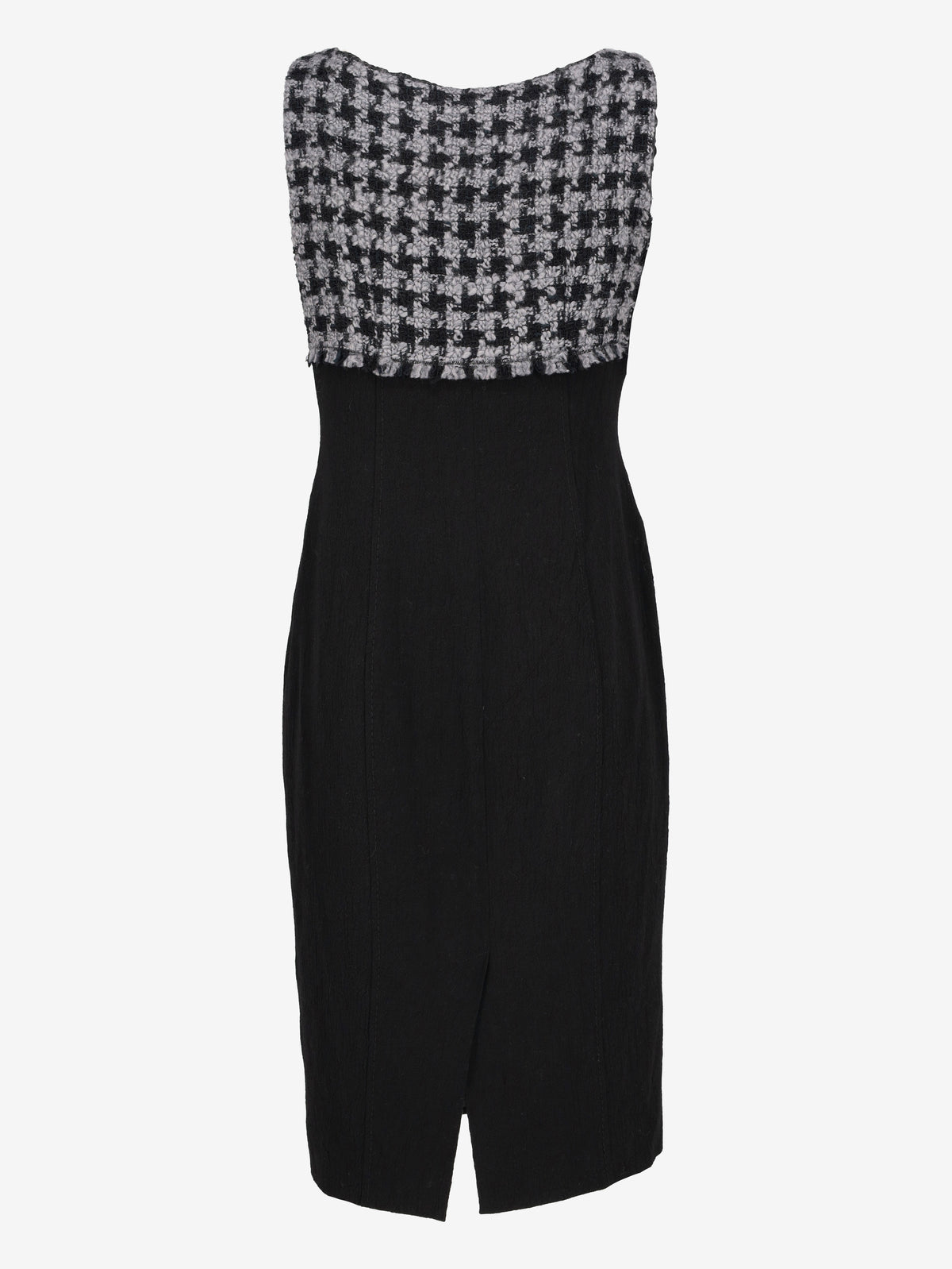Moschino Cheap and Chic Vintage Tweed-Effect Midi Dress W191026.11  Moschino 