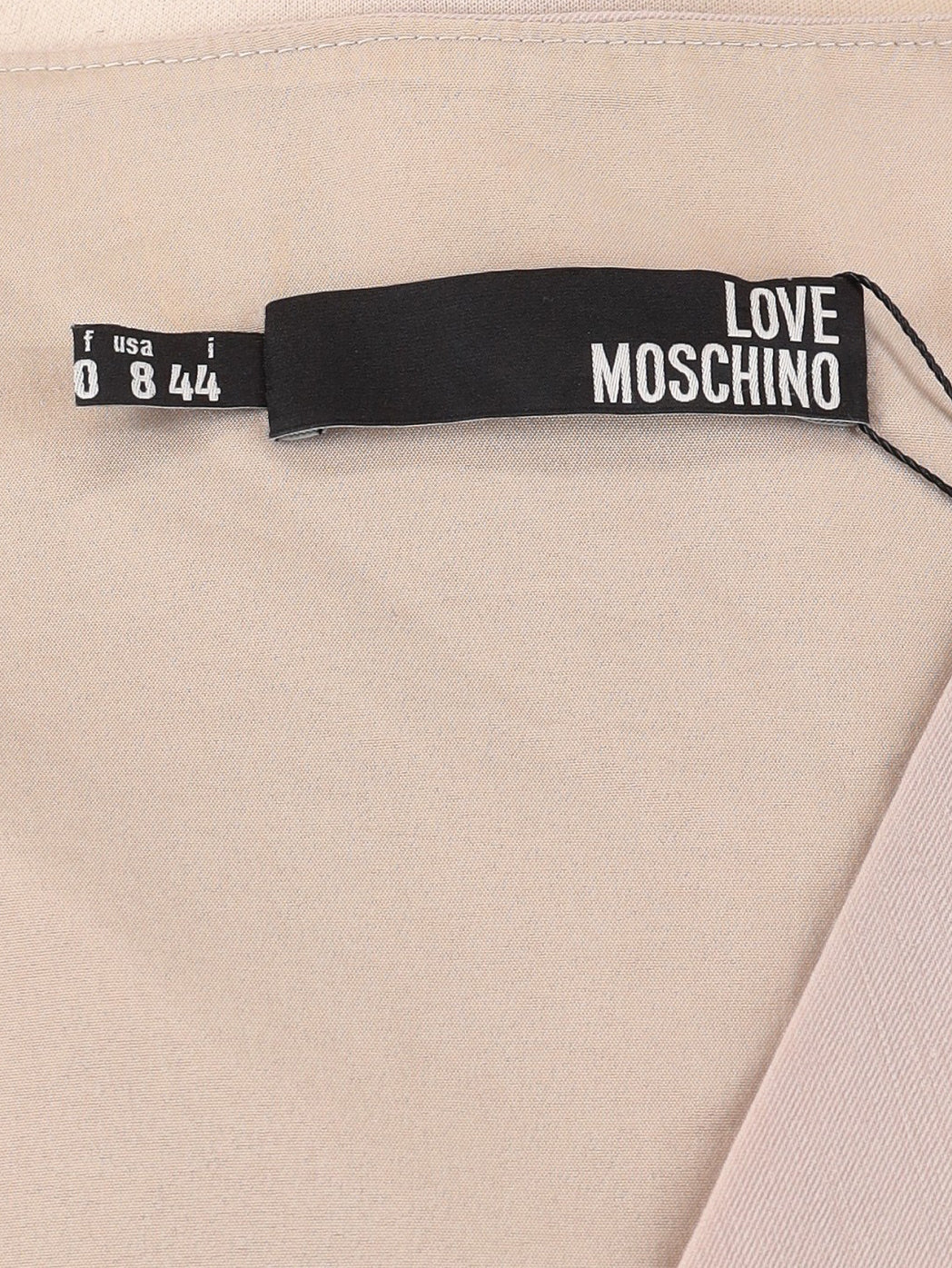 Love Moschino Vintage Beige Wool-Blend Midi Dress W191026.12  Moschino 