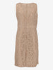 Moschino Cheap and Chic Beige Floral Lace Midi Dress W191026.30  Moschino 