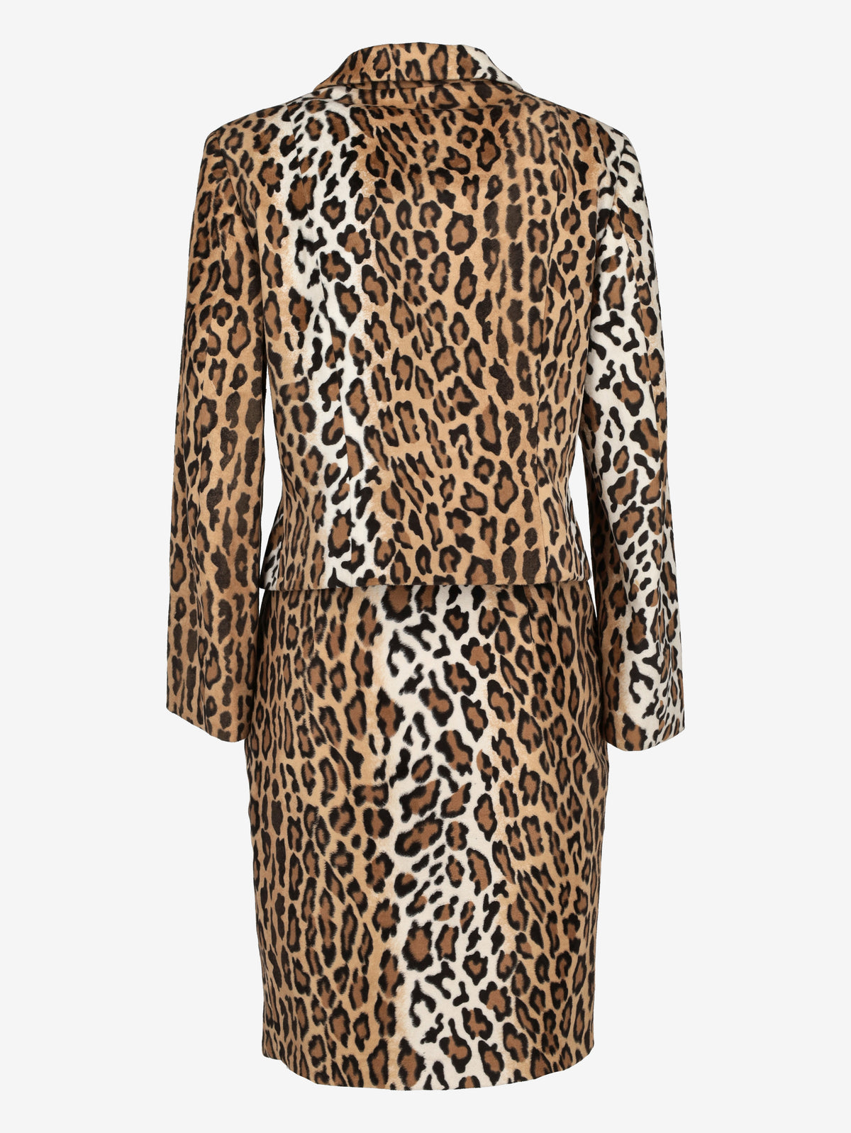 Moschino Leopard Print Skirt Suit W2926.16  Moschino 