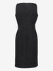 Moschino Boutique Black Midi Dress with Bow Detail W191026.25  Moschino Boutique 