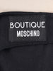 Moschino Boutique Black Midi Dress with Bow Detail W191026.25  Moschino Boutique 