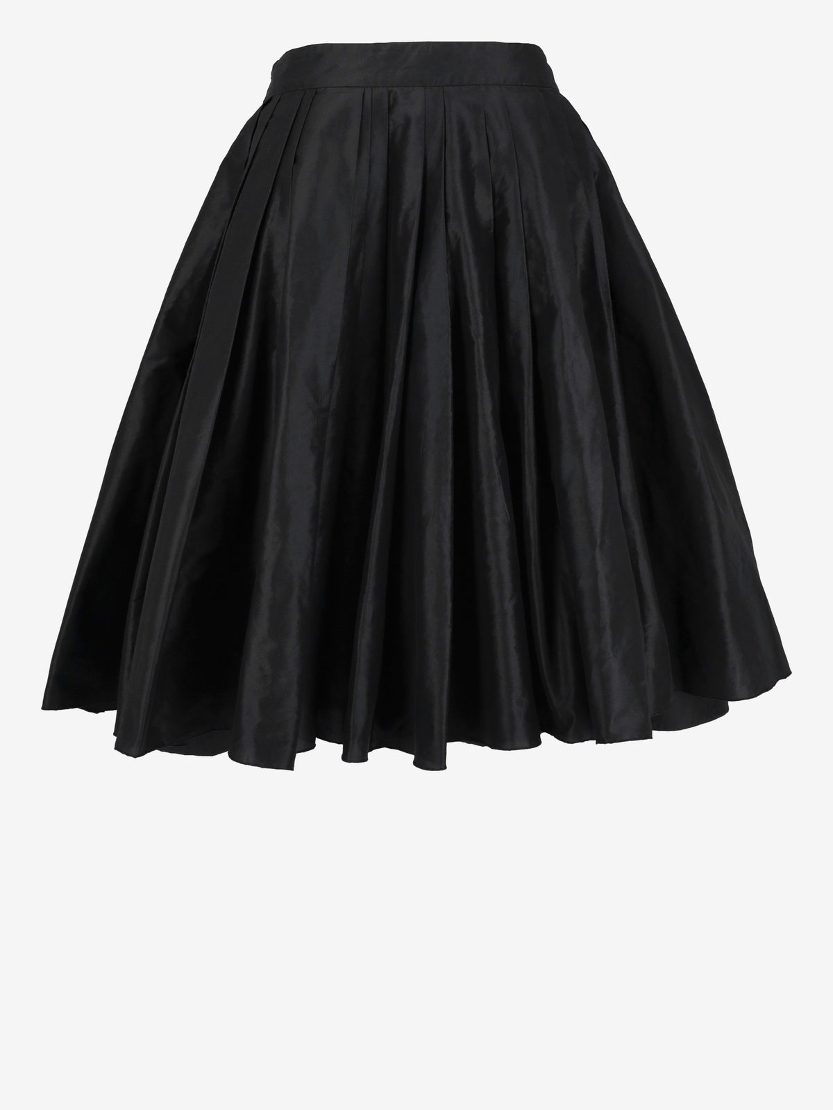 Moschino Cheap and Chic Black Flared Midi Skirt W191026.8  Moschino Cheap And Chic 