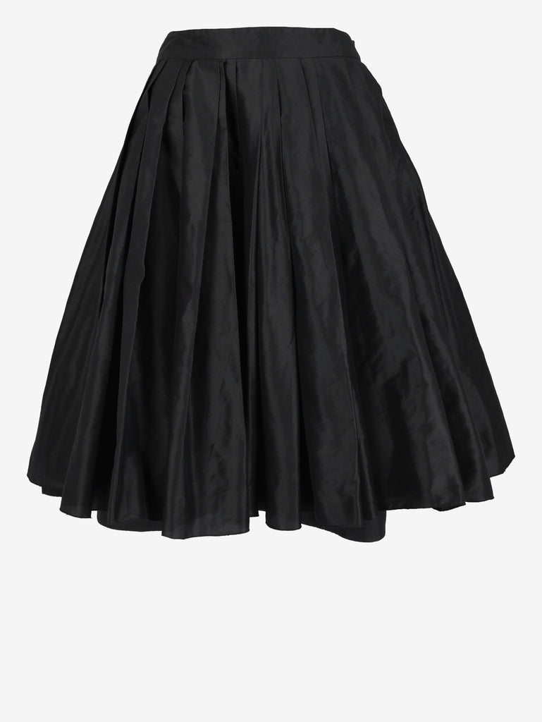 Moschino Cheap and Chic Black Flared Midi Skirt W191026.8  Moschino Cheap And Chic 