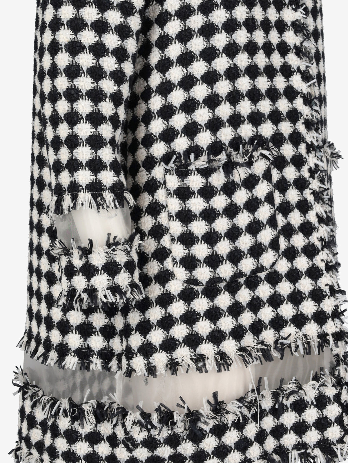 MSGM Checkered Lightweight Coat CVM26.6.147  MSGM 