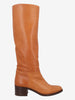 Prada Brown Leather Equestrian Boots W29092026.10  Prada 