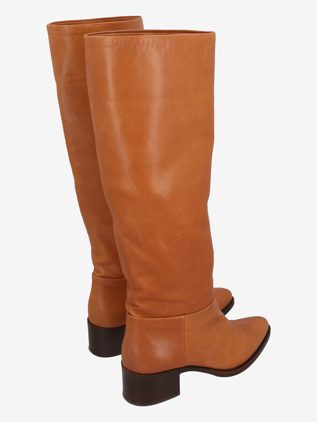 Prada Brown Leather Equestrian Boots W29092026.10  Prada 
