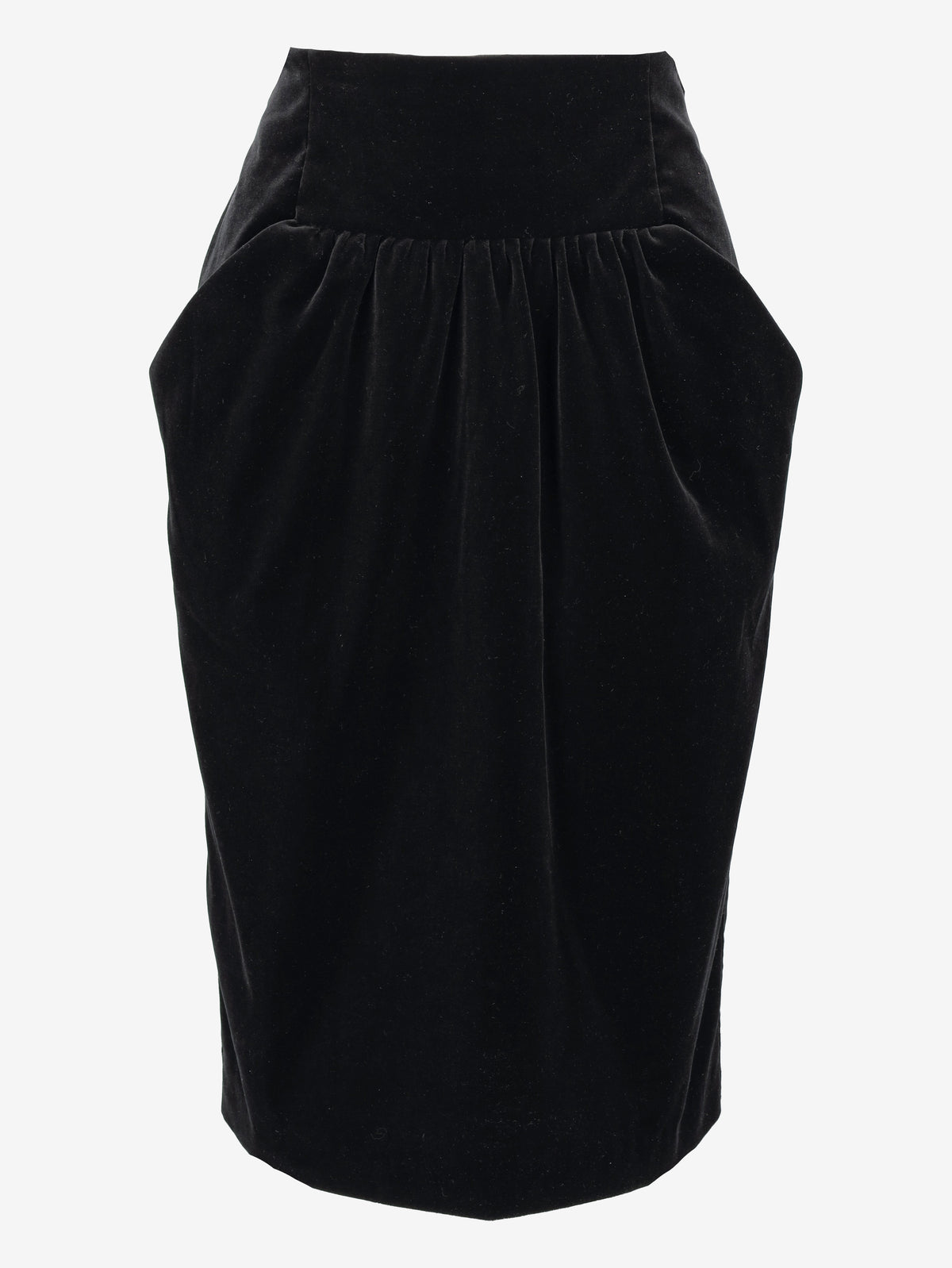 Prada Velvet Pencil Skirt W2926.31  Prada 