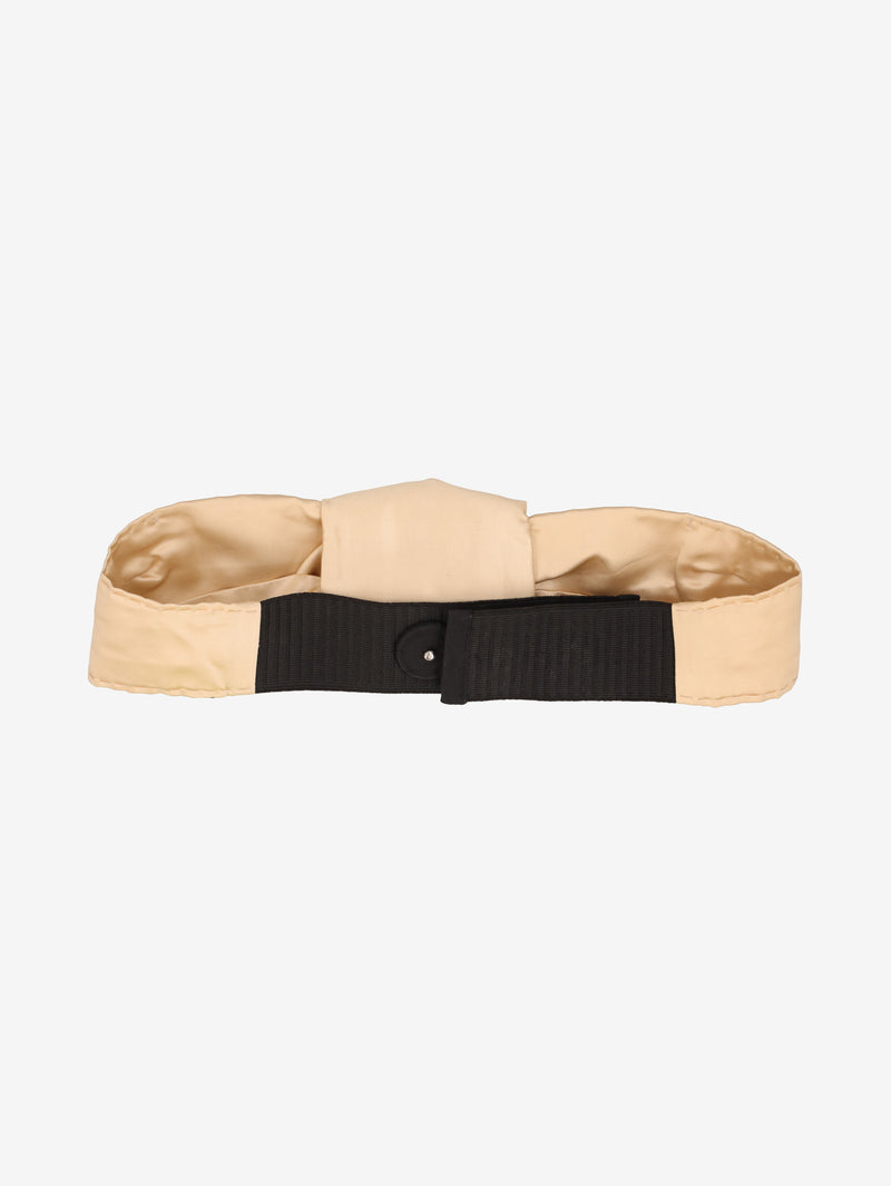 Prada Ivory Silk Knot Belt W2926.38  Prada 