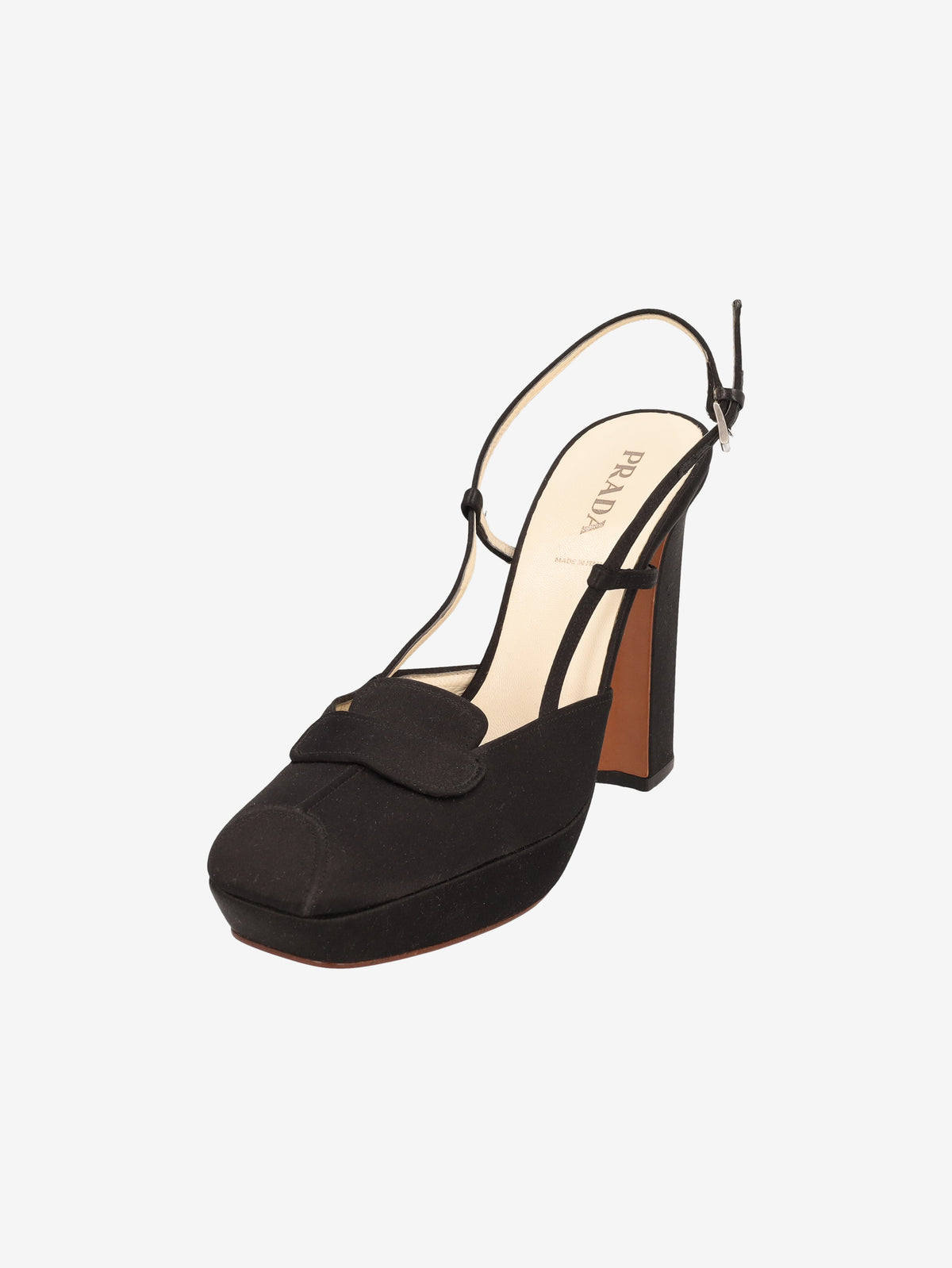 Prada Early 2000s Ballet-Inspired Platform Heels W2926.47  Prada 