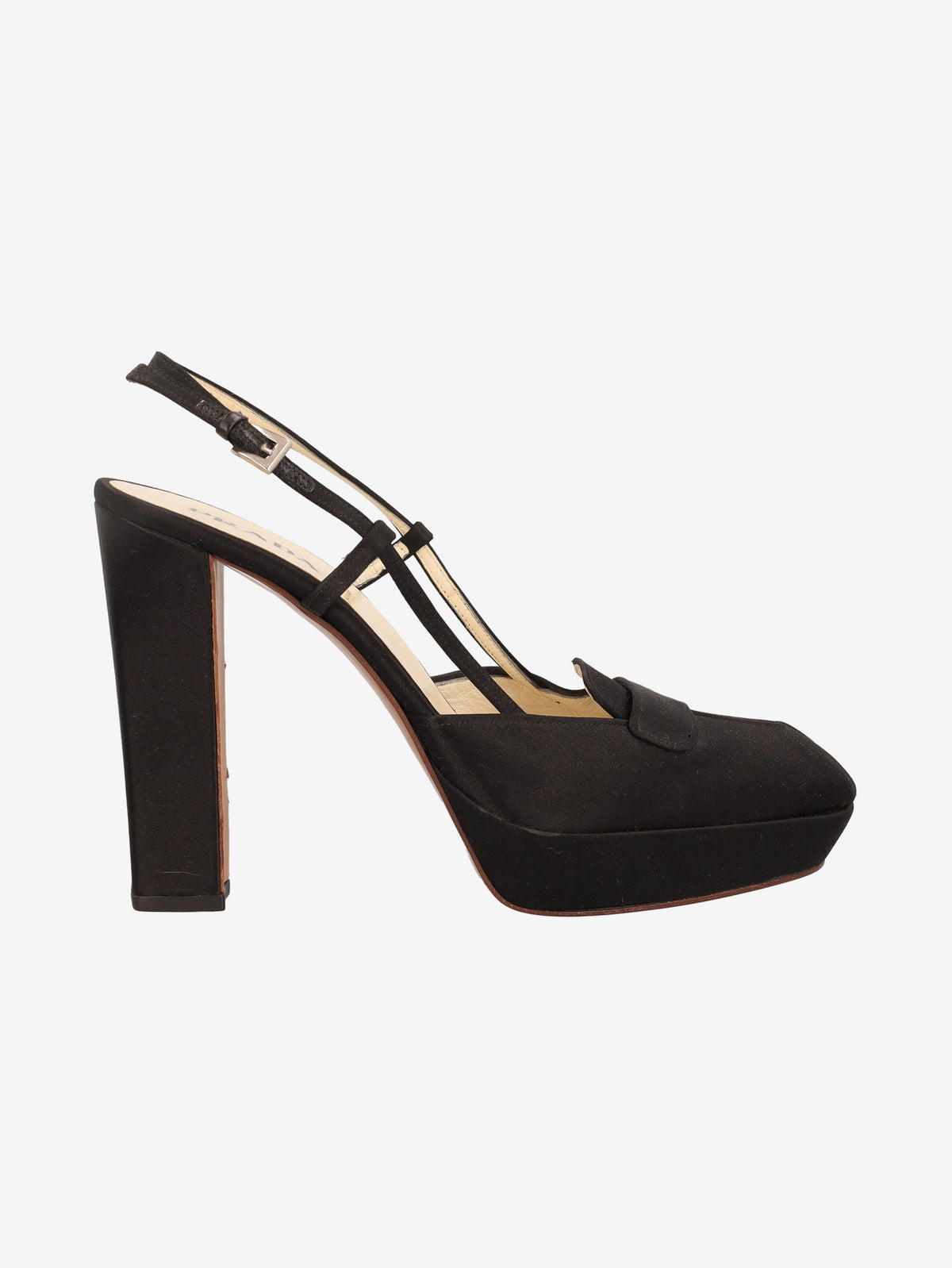 Prada Early 2000s Ballet-Inspired Platform Heels W2926.47  Prada 