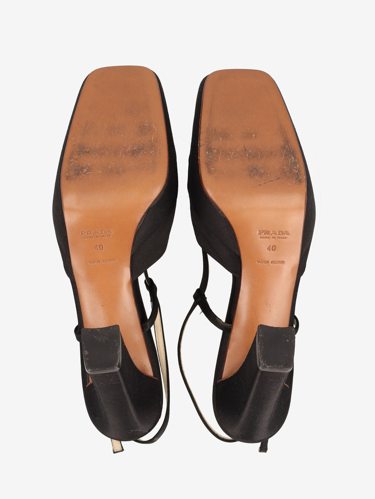 Prada Early 2000s Ballet-Inspired Platform Heels W2926.47  Prada 