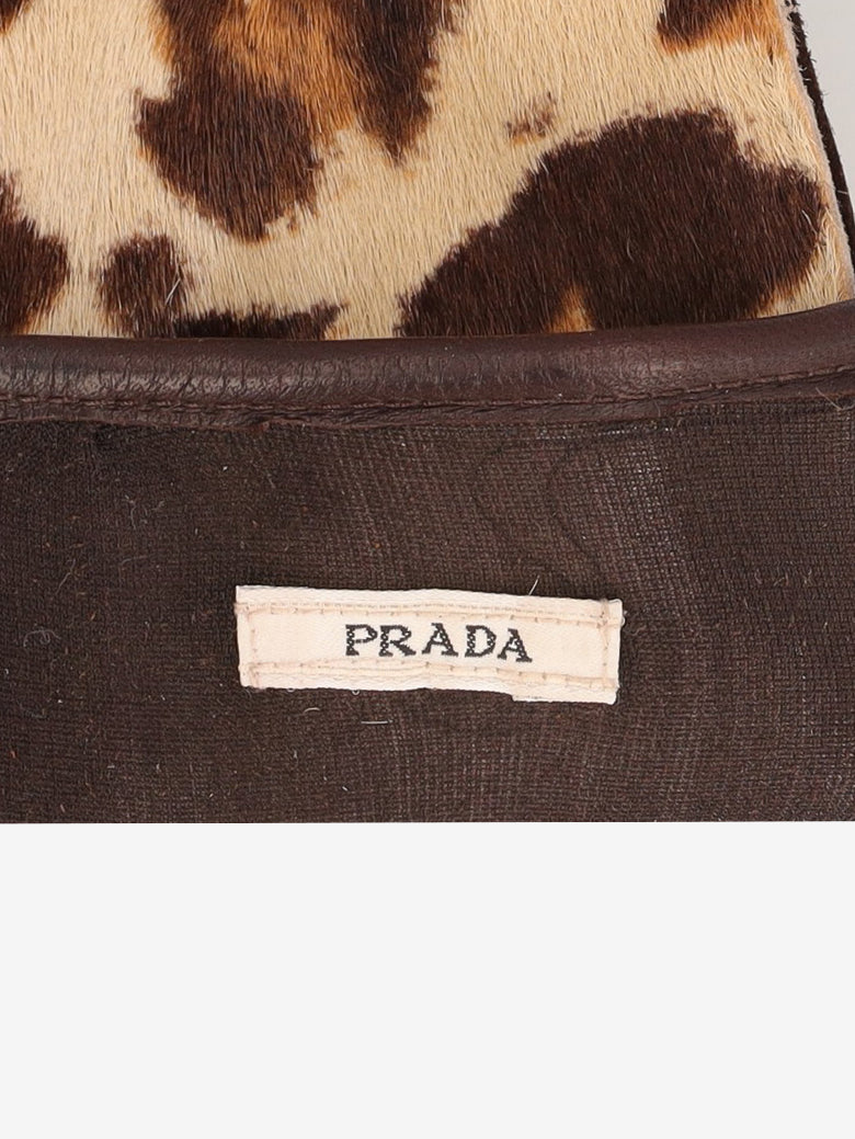 Prada Leopard-Print Leather Gloves W2926.53  Prada 
