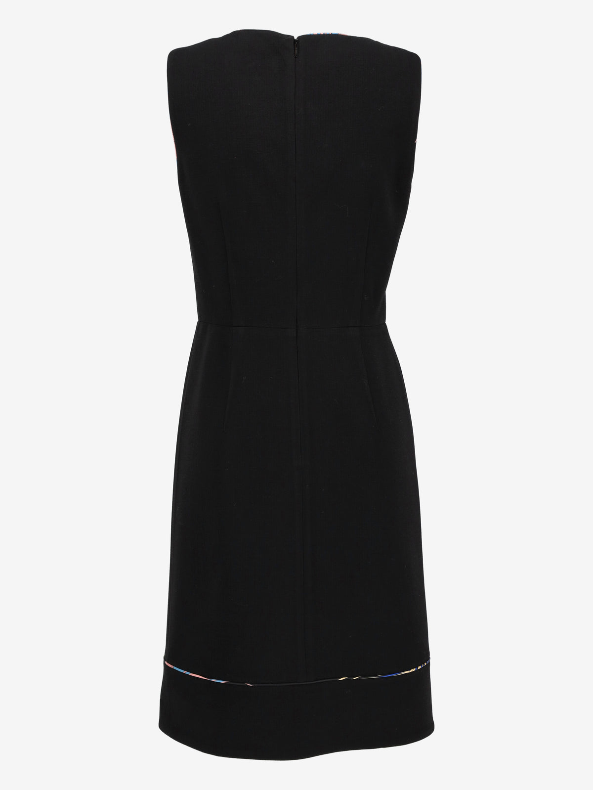 Emilio Pucci Black Wool Mini Dress with Contrasting Trim 19102026.2  Pucci 