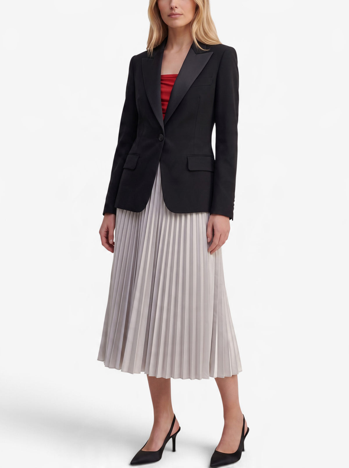 Emilio Pucci Classic Black Blazer with Decorative Metal Button 19102026.3  Pucci 
